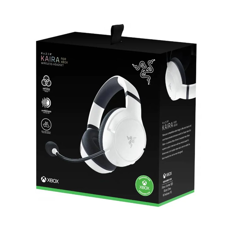 Razer Kaira Pro Xbox Wireless Gaming Headset - White - سماعة
